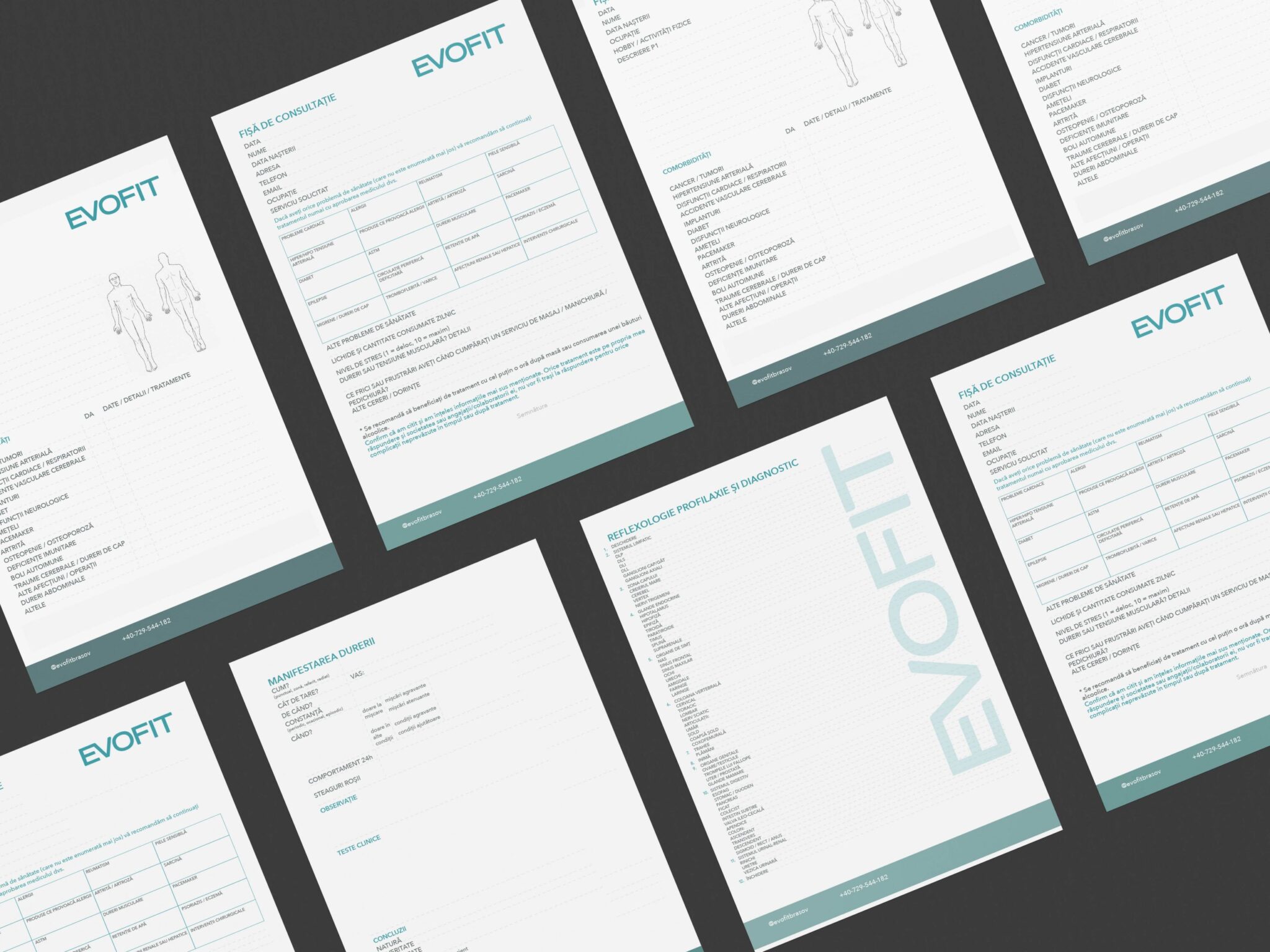 A4 Paper Set Mockup by Anthony Boyd Graphics